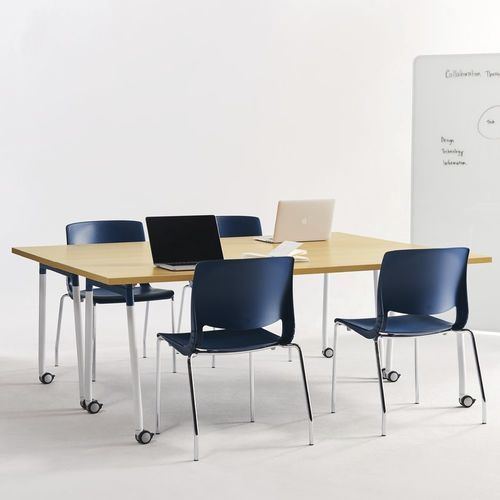 Mesa para treinamento contemporânea - THESIS  - Teknion - em laminado / em madeira / em vidro