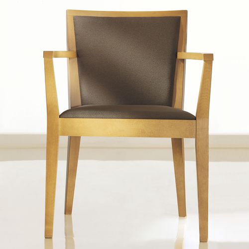 Cadeira para interlocutor contemporânea - TAIGA - Teknion - para ambiente interno / em cerejeira / em madeira de ácer