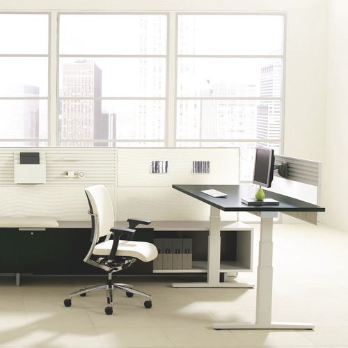 Estação de trabalho - NAVIGATE - Teknion - de piso / individual / contemporânea