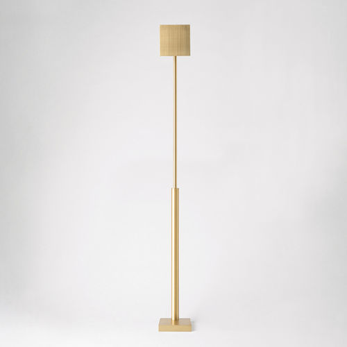 Luminária de piso - CARRÉ XXL - HISLE - em alumínio anodizado / contemporânea / com bateria recarregável