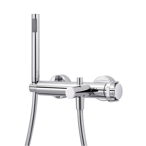 Misturador monocomando para box de banheiro - 4541.11.30 - rvb - de parede / termostático / em metal cromado