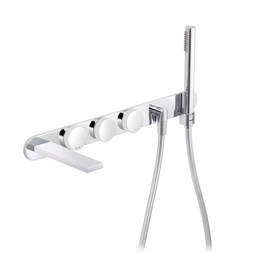 Misturador monocomando para box de banheiro - 4595.11.76 - rvb - para banheira / de parede / termostático
