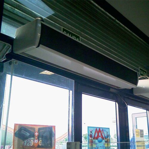 Cortina de ar de parede - OPTIMA - airtecnics - de teto / profissional / industrial