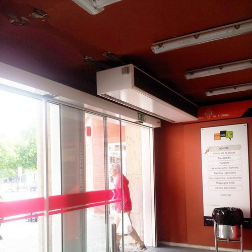 Cortina de ar de teto - ECM 1000 A OH+FC	 - airtecnics - profissional / residencial