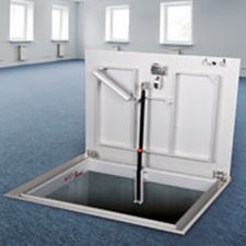 Alçapão para piso - OP - SURFACE MOUNTED - Gorter - quadrado / retangular / em alumínio