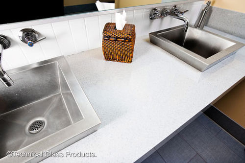 Painel decorativo para ambiente interno - NEOPARIÉS® - TGP Architectural - em vidro