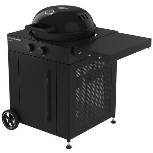 Churrasqueira a gás - AROSA 570 G - Outdoor Chef - com rodízios / em metal pintado / em aço inoxidável