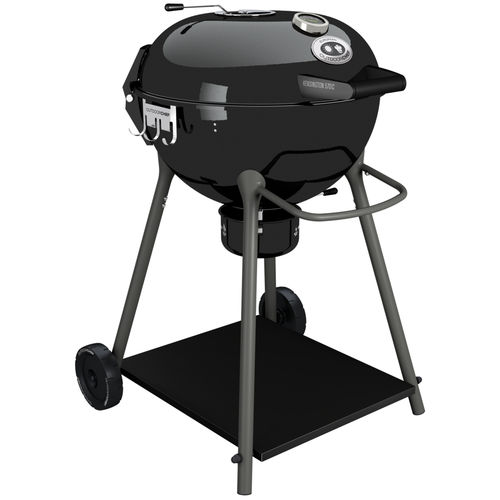 Churrasqueira a carvão - KENSINGTON 570 C - Outdoor Chef - de piso / em aço inoxidável / com compartimento de arrumação