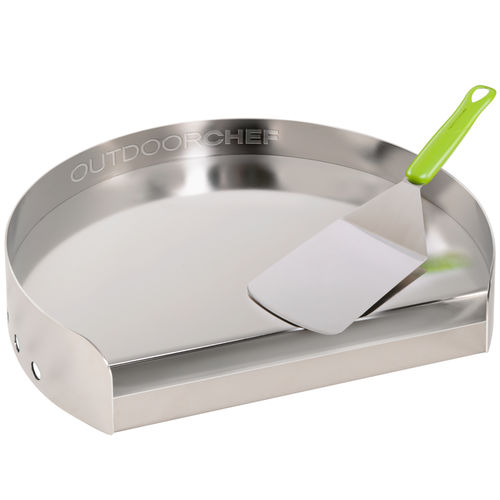 Chapa de grelhar para ambiente externo - 18.211.98 - Outdoor Chef - para cozinha / a gás / elétrica