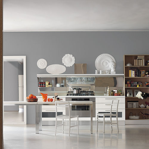 Cadeira contemporânea - JUTA - ARAN Cucine - para ambiente interno / em madeira laqueada / ergonômica