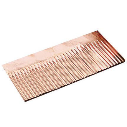 Rufo de telhado - COPPER COLOR CORRUGATED - BWK Dachzubehör