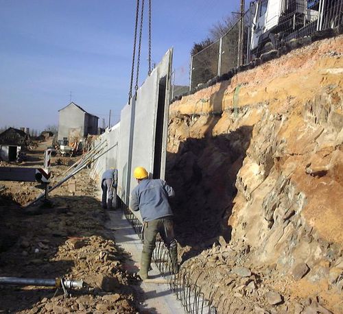 Parede dupla pré-fabricada em concreto armado - RECTOR - em concreto pré-fabricado