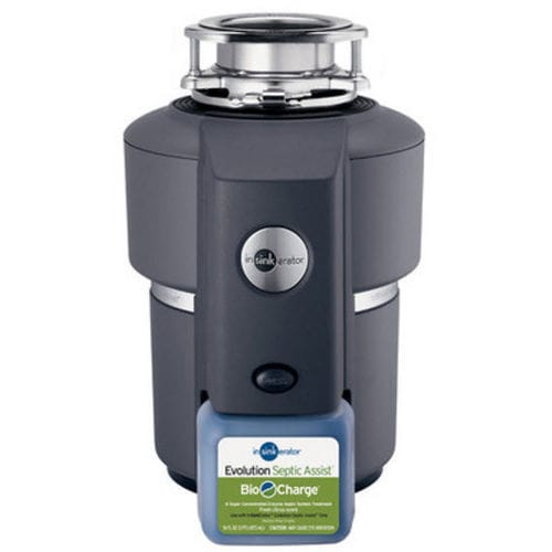 Triturador de resíduos alimentares da linha comercial - EVOLUTION SEPTIC ASSIST® - InSinkErator