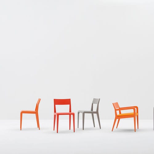 Cadeira contemporânea - ARAGOSTA - Billiani - para ambiente interno / em tecido / em madeira de freixo