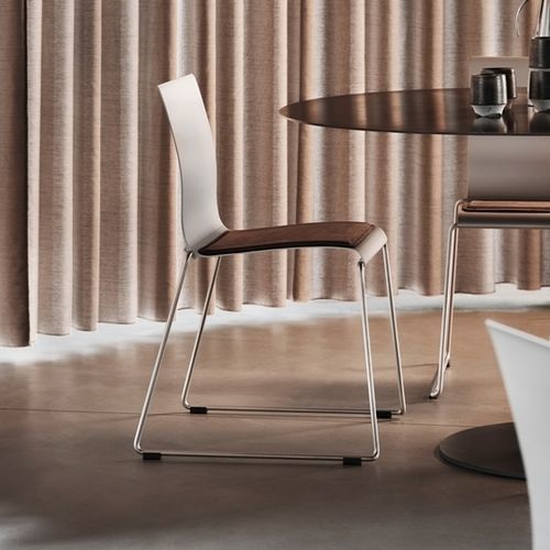 Cadeira de conferência contemporânea - STING - Blå Station - para ambiente externo / para ambiente interno / em alumínio