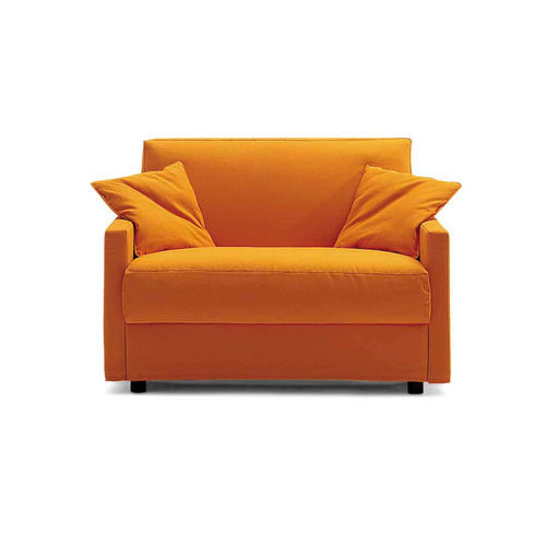 Poltrona contemporânea - Go Small - Campeggi - em tecido / em aço / cama
