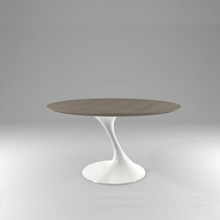 Mesa contemporânea - ATATLAS WOOD - Casprini Gruppo Industriale - em carvalho / redonda