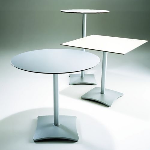 Mesa de lanchonete contemporânea - TIFFANY - Casprini Gruppo Industriale - em alumínio / quadrada / da linha residencial