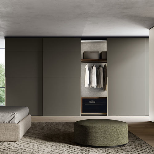 Guarda-roupa modular - GREEN  - Dall'Agnese - contemporâneo / em carvalho / em madeira laqueada brilhante