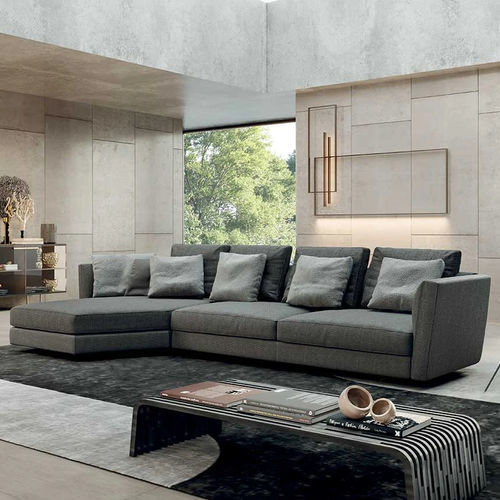 Sofá modular - ESTER - Pacini & Cappellini - contemporâneo / em tecido / com braços