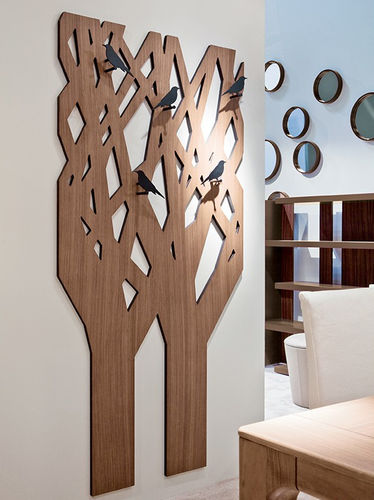 Cabideiro de parede - L’ALBERO - Pacini & Cappellini - contemporâneo / em madeira de freixo / em fibra de madeira