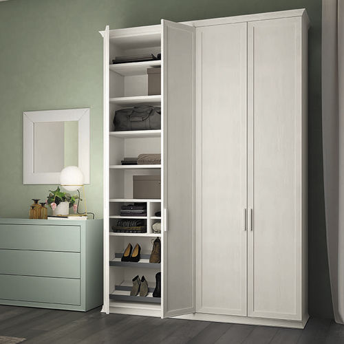 Guarda-roupa modular - ARCADIA EM04 - ColombiniCasa - clássico / em madeira / com portas de abrir