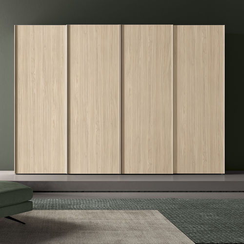 Guarda-roupa contemporâneo - VITALYTY STYLE - ColombiniCasa - em madeira laqueada / em laminado melamínico / com portas de abrir
