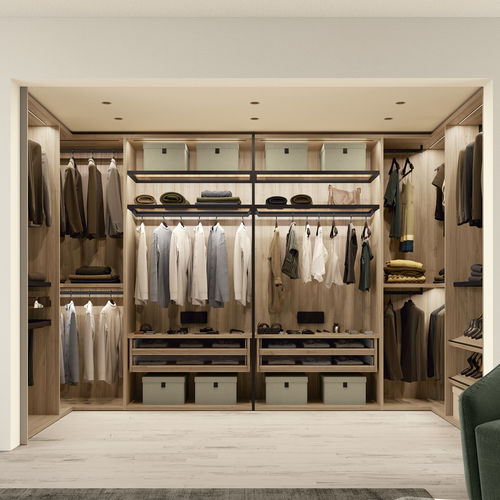 Closet de parede - VITALYTY SOGNO POSH - ColombiniCasa - de canto / contemporâneo / em madeira