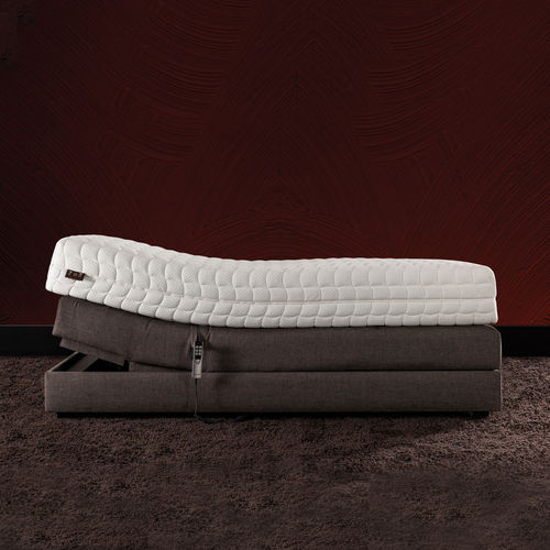Estrado para cama de casal - Lust Elite - Colunex - de molas ensacadas / elétrico / estofado