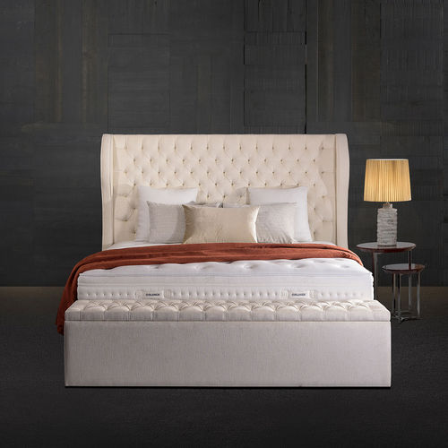 Cabeceira para cama de casal - Avant Gard - Colunex - contemporânea / em tecido / em couro