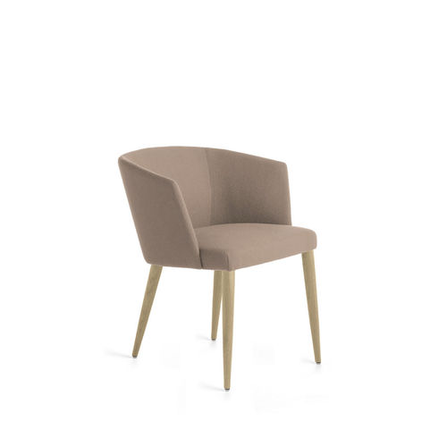 Cadeira contemporânea - Axel  - Crassevig - para ambiente interno / em tecido / em compensado moldado