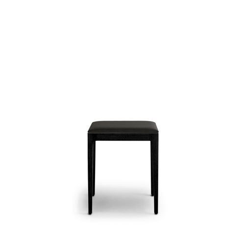 Banqueta contemporânea - Anna - Crassevig - em compensado / com base em madeira maciça / com apoio para pés