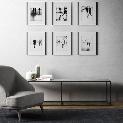 Quadro decorativo contemporâneo - Doimo Salotti - contract