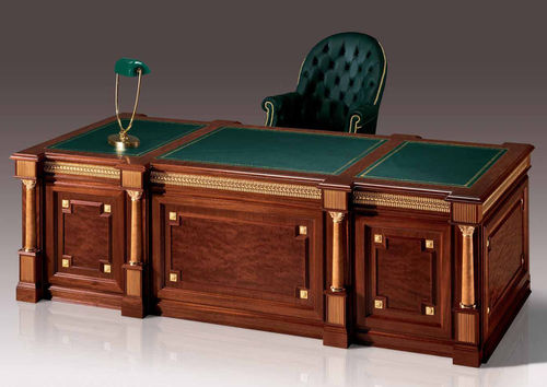 Mesa executiva - TUDOR  - Elledue srl - de estilo / em madeira / com base formada por painéis
