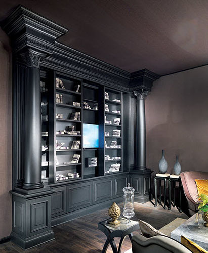 Livreiro de estilo - FIDIA - Elledue srl - em madeira / preto