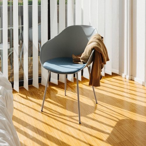 Cadeira contemporânea - Lore 4L - Enea - para ambiente externo / para ambiente interno / em tecido