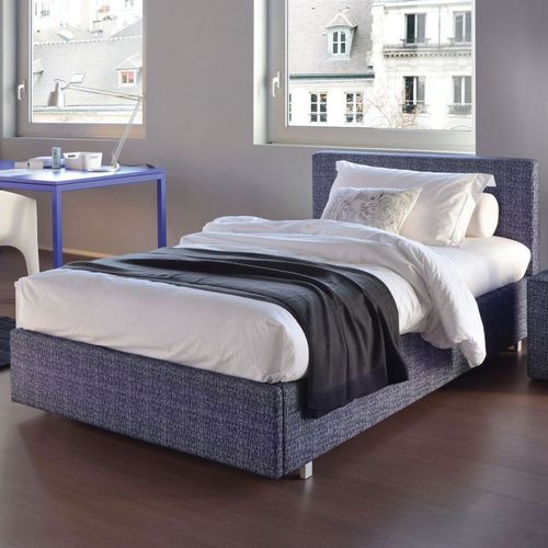 Cama de solteiro - FH - Erba Mobili di Erba Giulio e Alessandro - contemporânea / estofada / com cabeceira