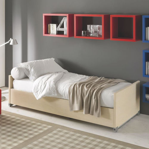 Cama retrátil - ALL IN ONE - Erba Mobili di Erba Giulio e Alessandro - de solteiro / contemporânea / em madeira