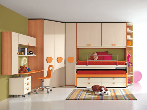 Quarto infantil branco - NUVOLA - 6 - Faer Ambienti - unissexo