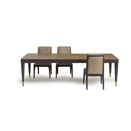 Mesa de jantar contemporânea - CENTURY 6528 - Fratelli Boffi - em madeira / com base em madeira / retangular