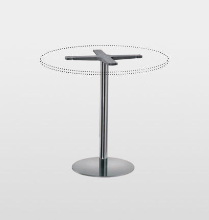 Base de mesa metálica - 147C - Gaber - contemporânea / da linha comercial