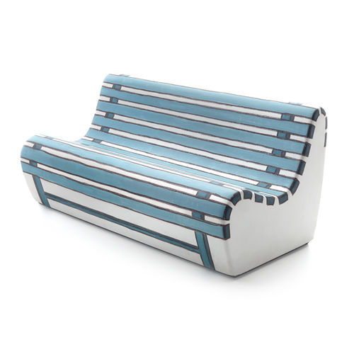 Sofá de design original - SUMMERTIME - Gufram - multicores / de 2,5 lugares