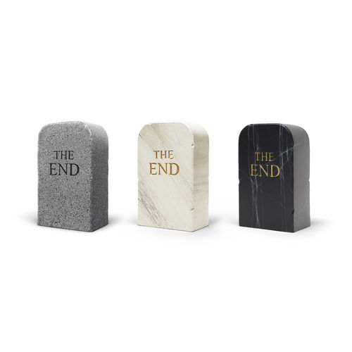 Banqueta de design original - THE END - Gufram - em poliuretano