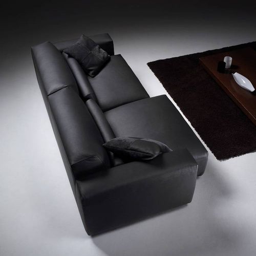 Sofá contemporâneo - ATHOS  - Gyform - em tecido / em couro / com capa removível