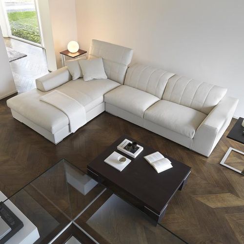 Sofá modular - ZOE - Gyform - contemporâneo / em tecido / em couro
