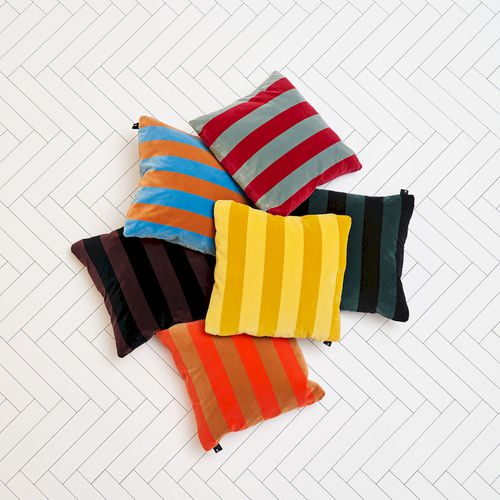 Almofada quadrada - SOFT STRIPE - Hay a/s - listrada / em tecido / multicores