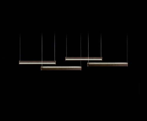 Pendente - Y - Henge - em latão / em aço / contemporânea
