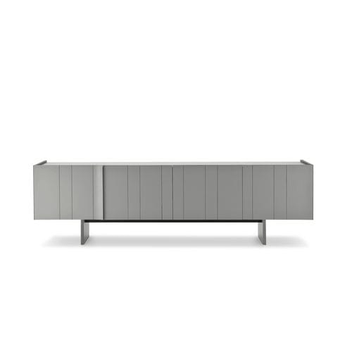 Buffet aparador contemporâneo - PAPIER - i4 MARIANI - em couro / em laminado melamínico / sob medida