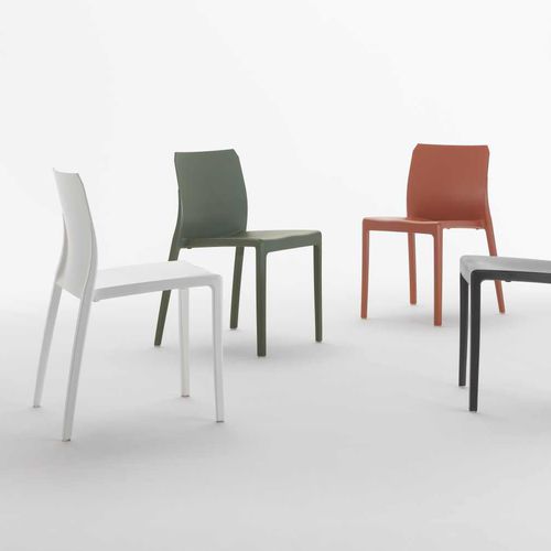 Cadeira contemporânea - MI_AMI MATT - I.T.F. DESIGN SRL - de jardim / para pátio / para sacada