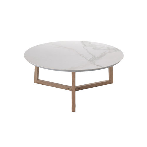 Mesa de centro contemporânea - ASTYLE - I.T.F. DESIGN SRL - em MDF / em mármore / com base em carvalho
